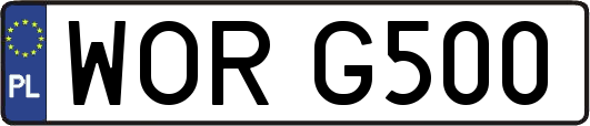 WORG500