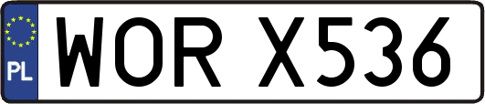 WORX536