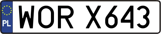 WORX643