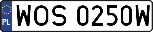 WOS0250W