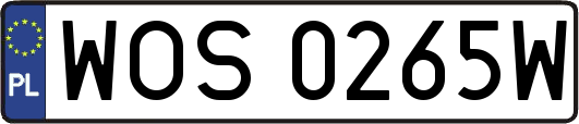 WOS0265W