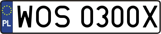 WOS0300X