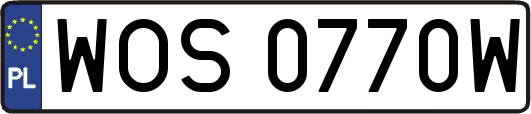 WOS0770W