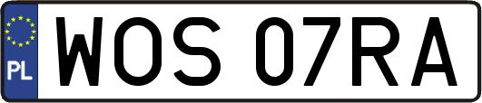 WOS07RA