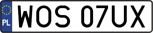 WOS07UX