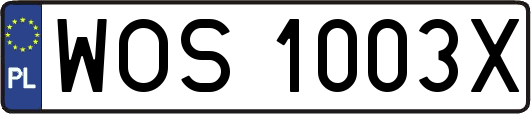 WOS1003X