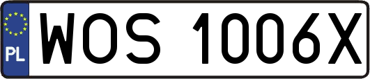 WOS1006X