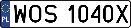 WOS1040X