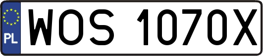 WOS1070X