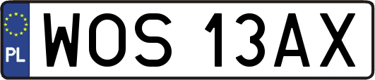 WOS13AX