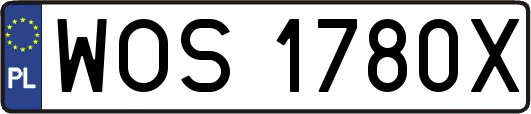 WOS1780X