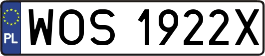 WOS1922X