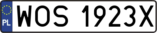 WOS1923X