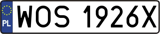 WOS1926X
