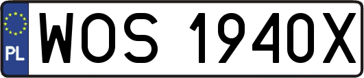 WOS1940X
