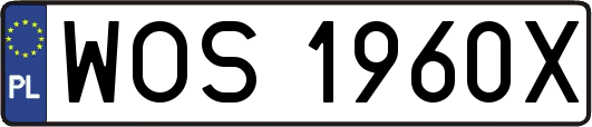 WOS1960X