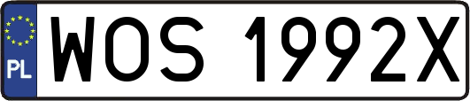 WOS1992X