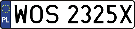 WOS2325X