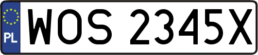 WOS2345X
