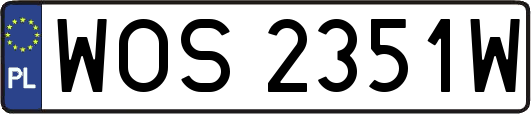 WOS2351W