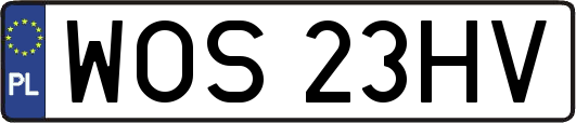 WOS23HV