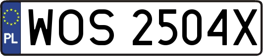 WOS2504X