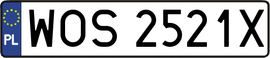 WOS2521X