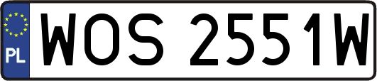 WOS2551W