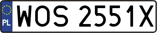 WOS2551X