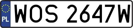 WOS2647W