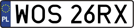 WOS26RX