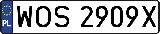 WOS2909X