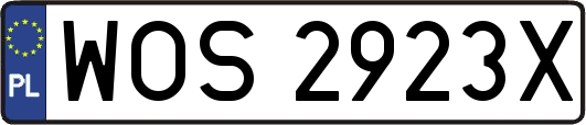 WOS2923X