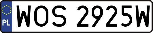 WOS2925W