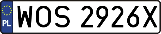WOS2926X