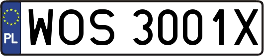 WOS3001X