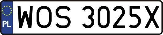 WOS3025X