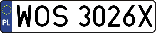 WOS3026X
