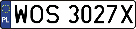 WOS3027X
