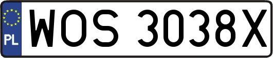WOS3038X