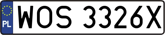 WOS3326X