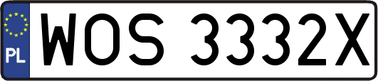 WOS3332X