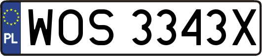 WOS3343X