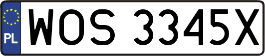 WOS3345X