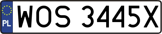 WOS3445X