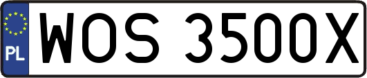 WOS3500X