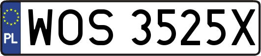 WOS3525X