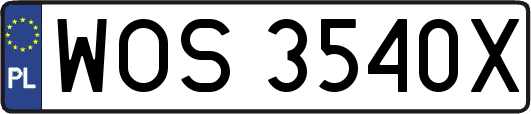 WOS3540X