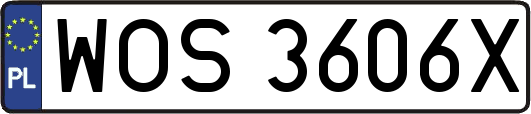 WOS3606X