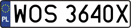 WOS3640X
